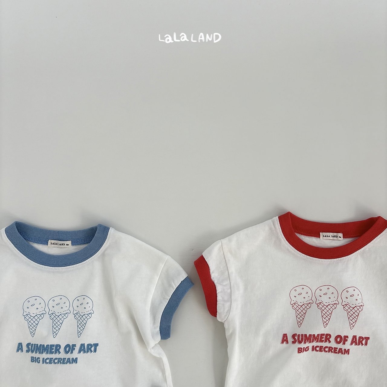 041556幼童冰淇淋上衣(兩色)