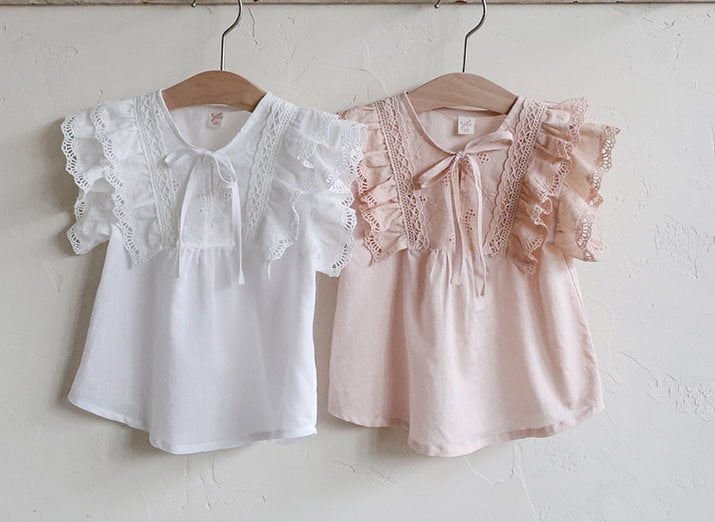 032359浪漫綁帶上衣(兩色)