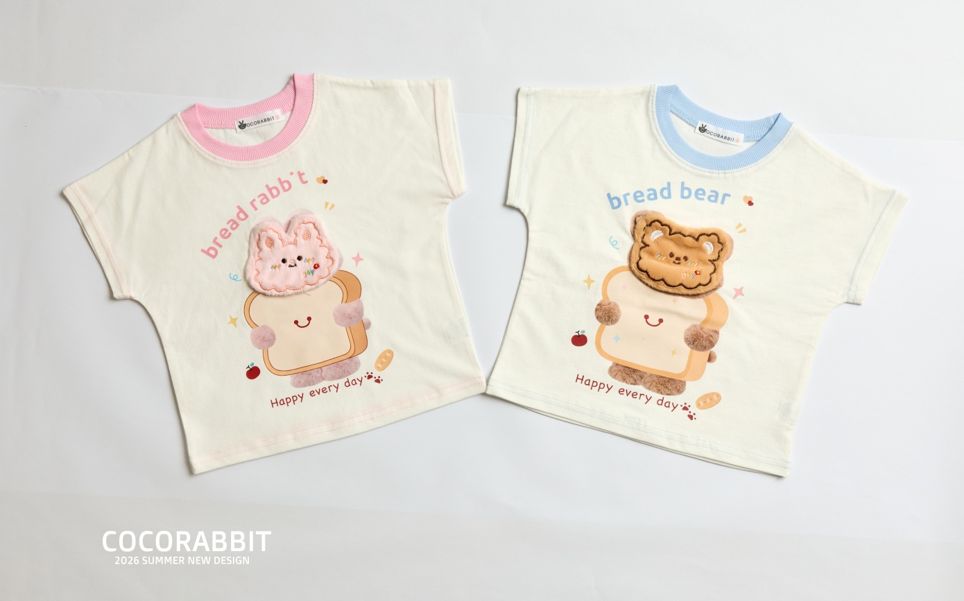 041332吐司熊上衣(兩色)