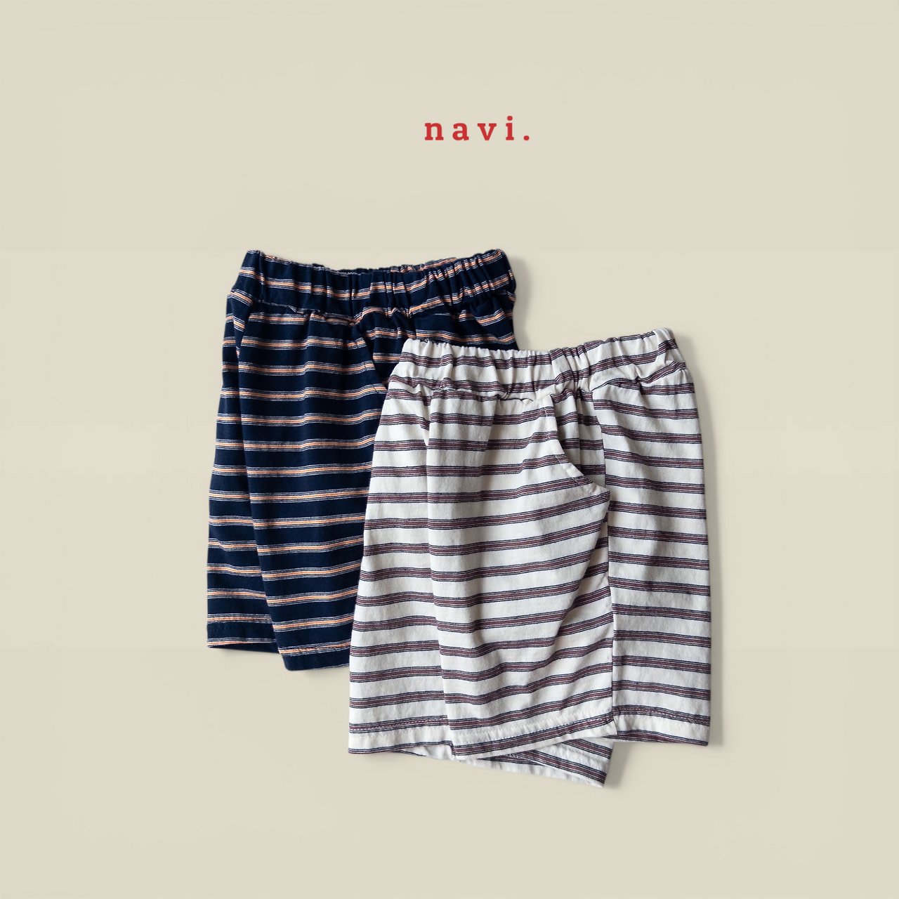 041503條紋短褲(兩色)