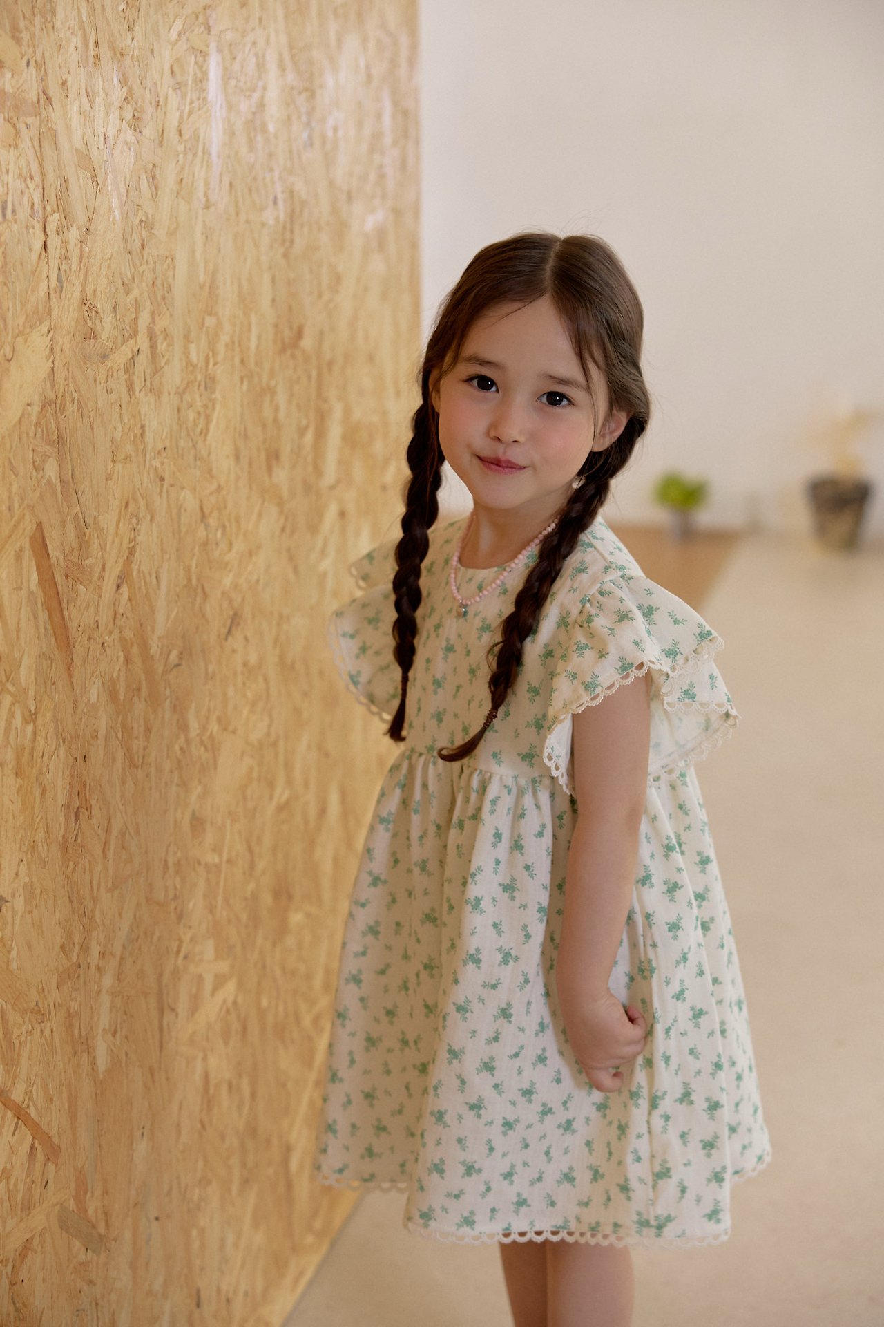 042241夏日花連身裙(兩色)