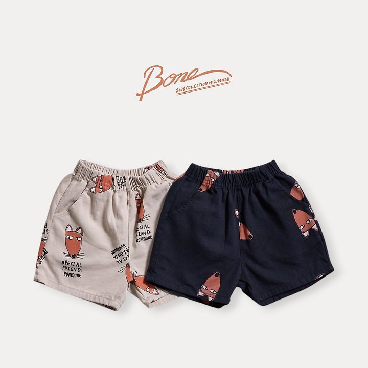 041719滿滿狐狸短褲(兩色)