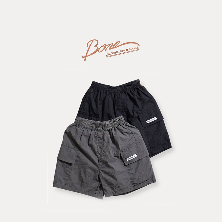 041735標籤口袋短褲(兩色)