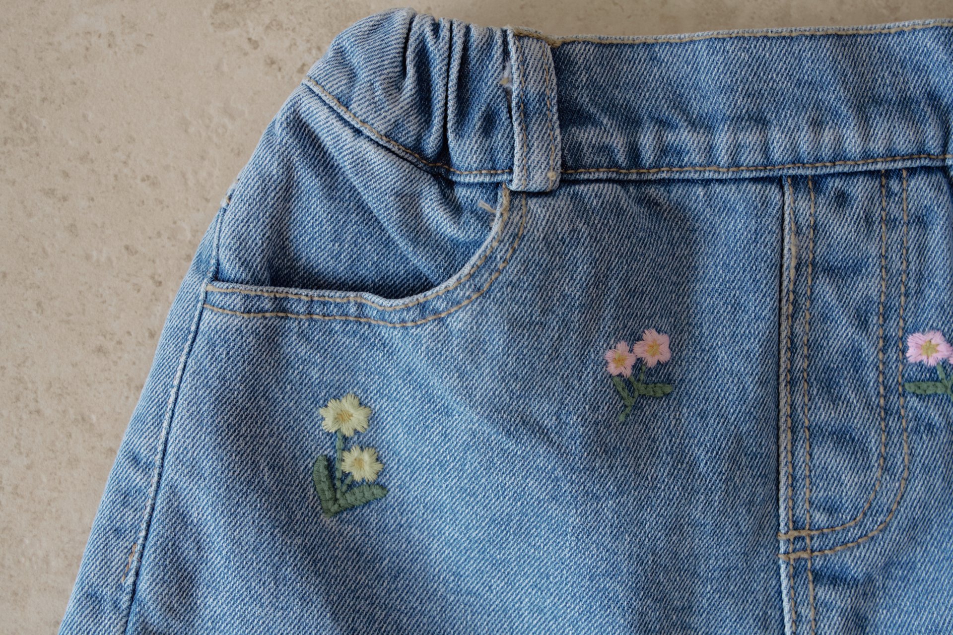 032724牛仔花褲裙