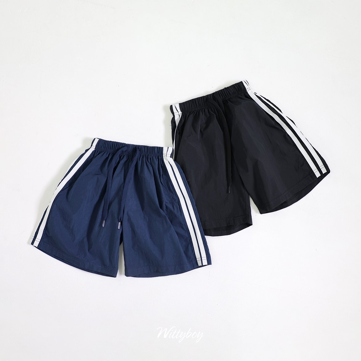 050915側邊雙線短褲(兩色)