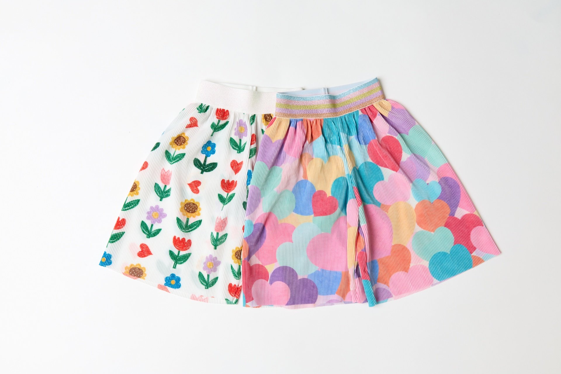 040813花愛心褲(兩色)