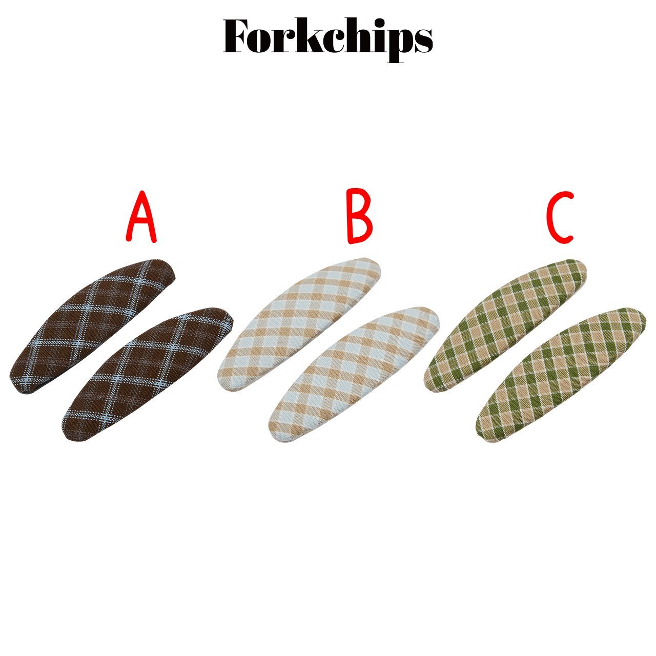FORK12髮夾(三色)