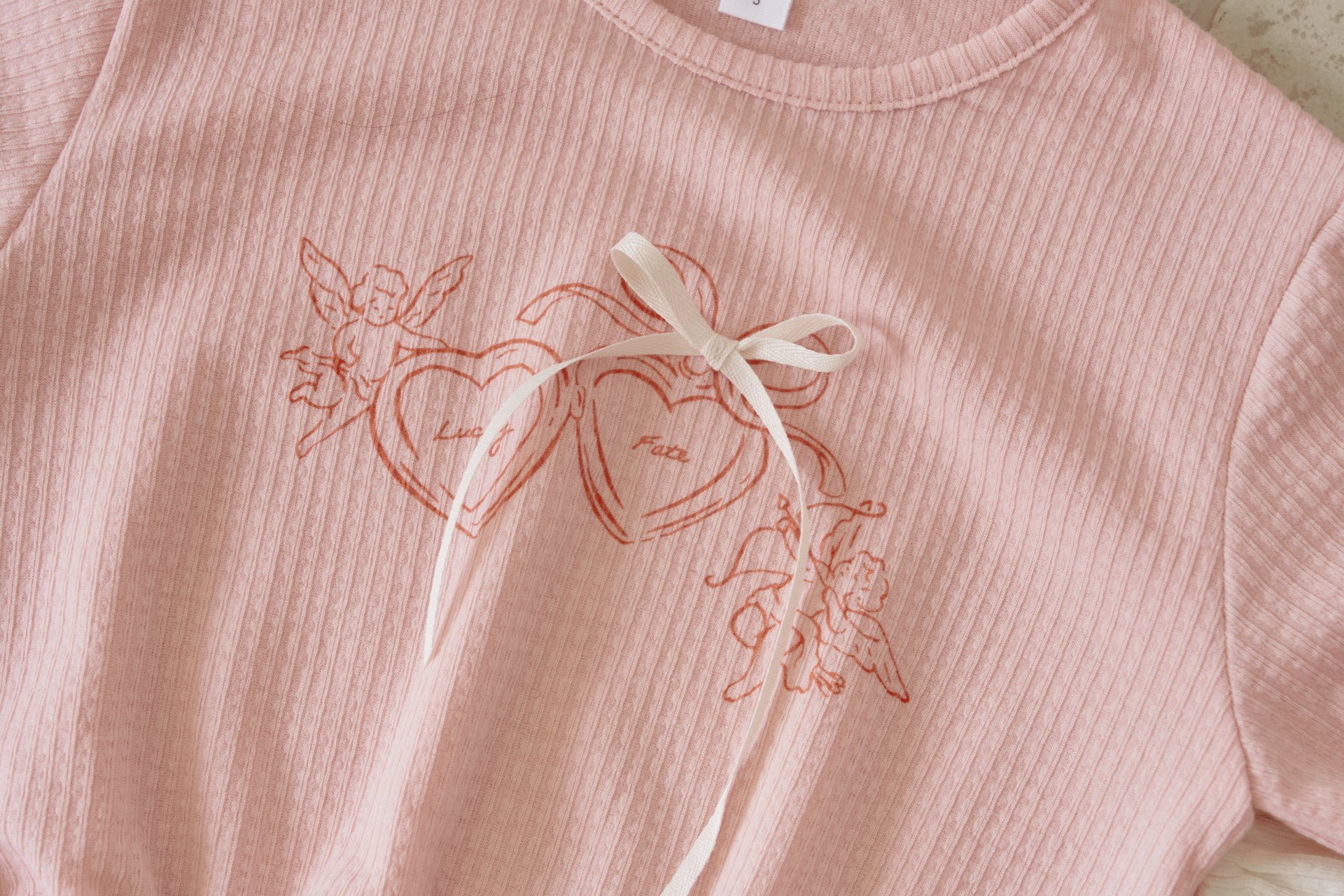 032718愛心蝴蝶結套裝(兩色)