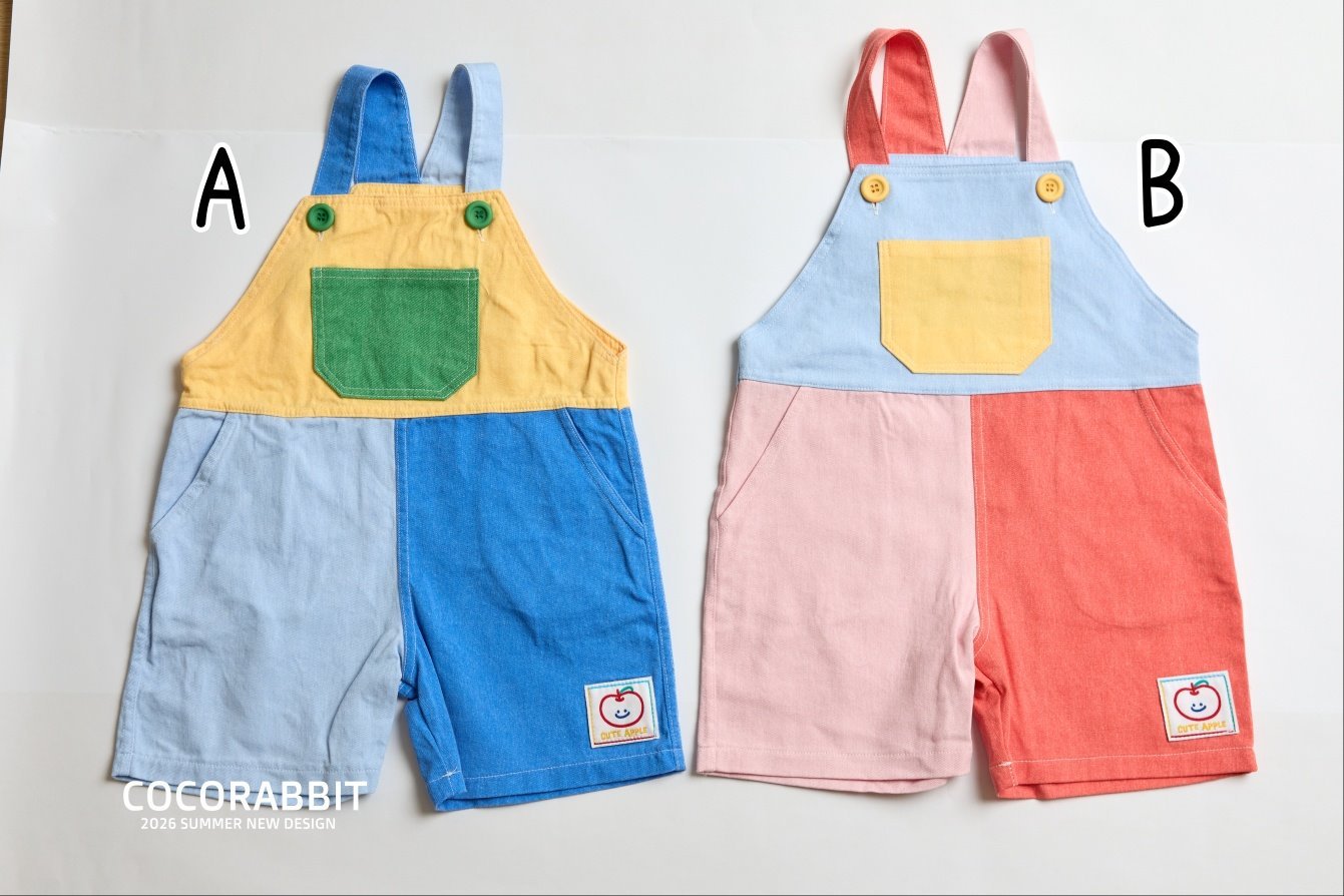 041376彩色連身褲(兩色)