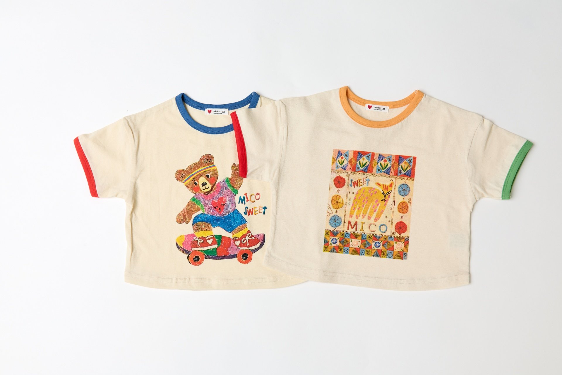 040811小熊貓咪上衣(兩色)