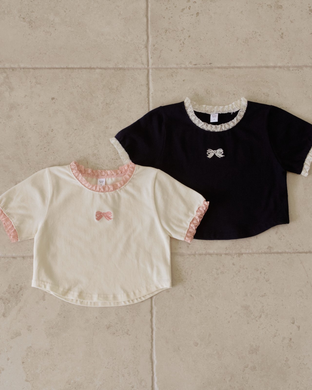 032705蝴蝶結上衣(兩色)