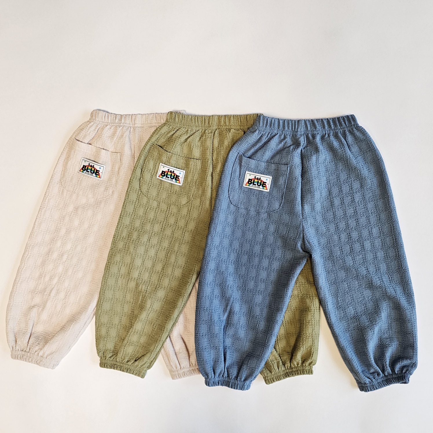 031728彩虹束口褲(三色)