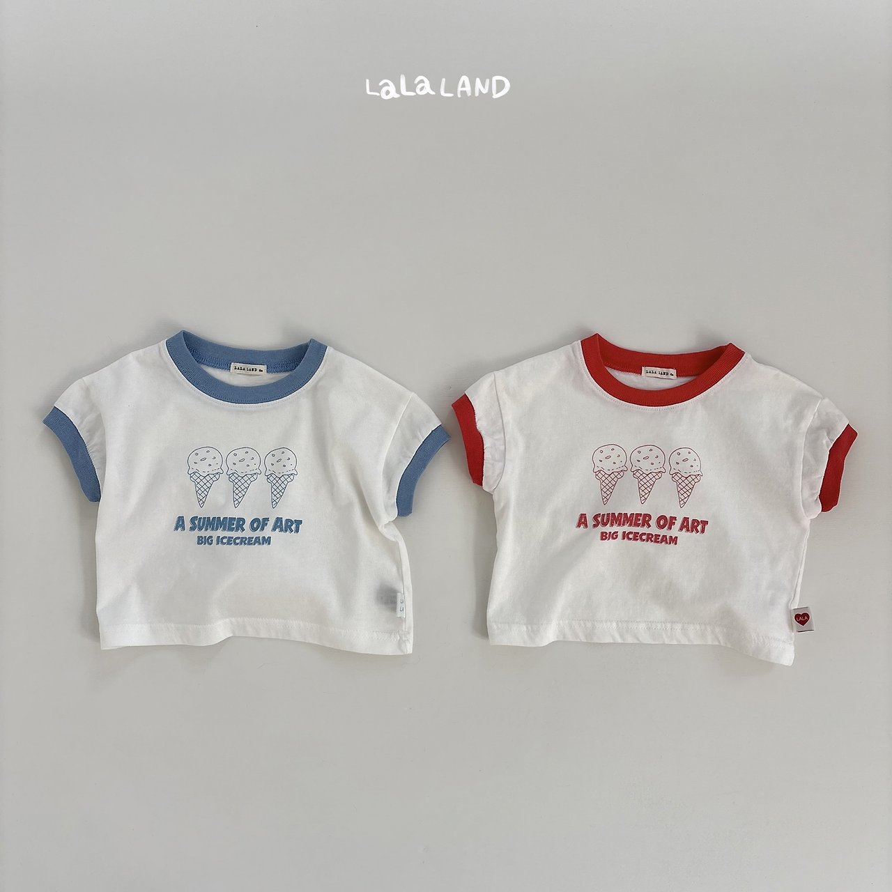 041556幼童冰淇淋上衣(兩色)