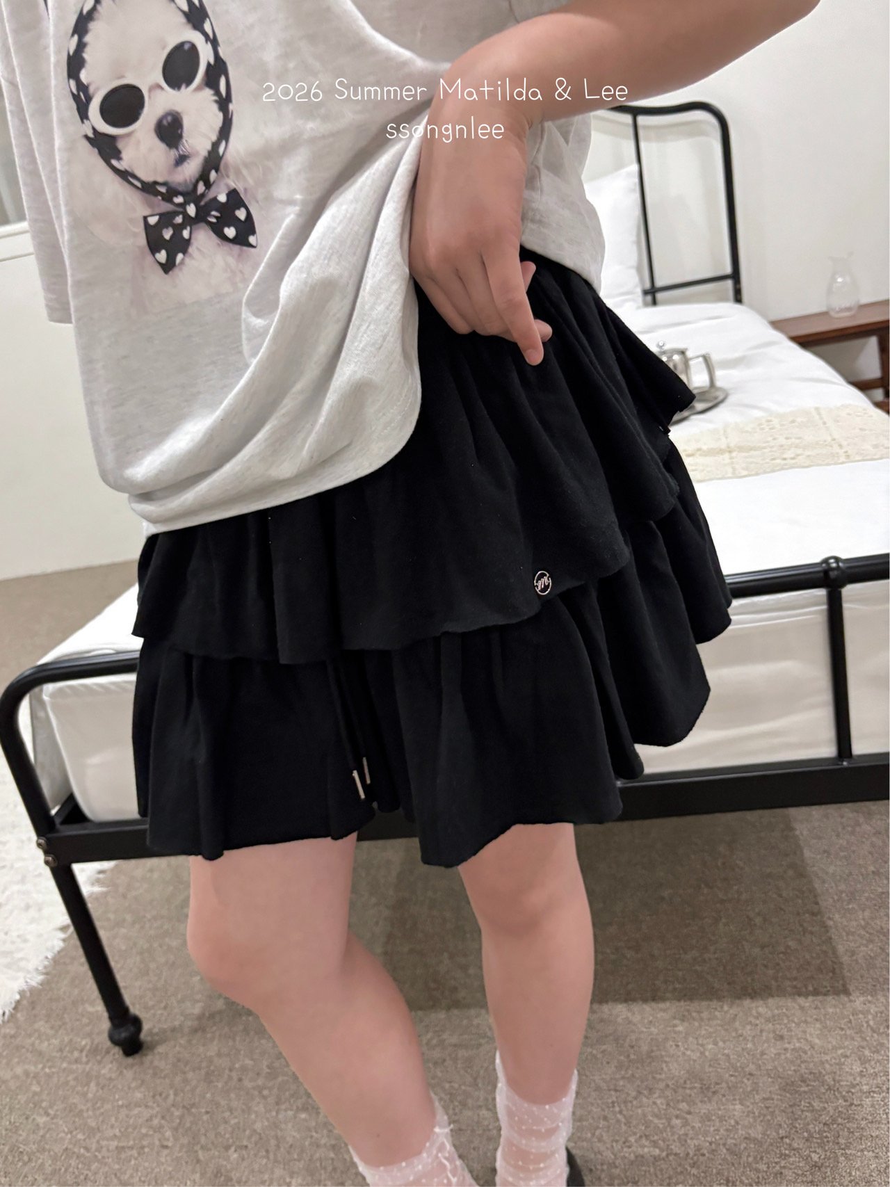 042864蛋糕褲裙(兩色)
