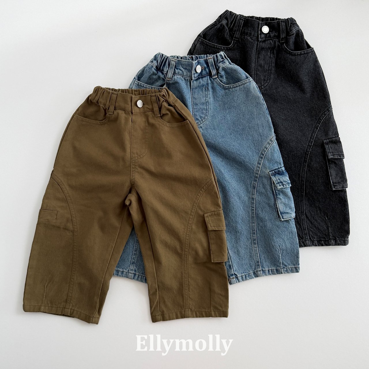 EllyMolly22褲(三色)