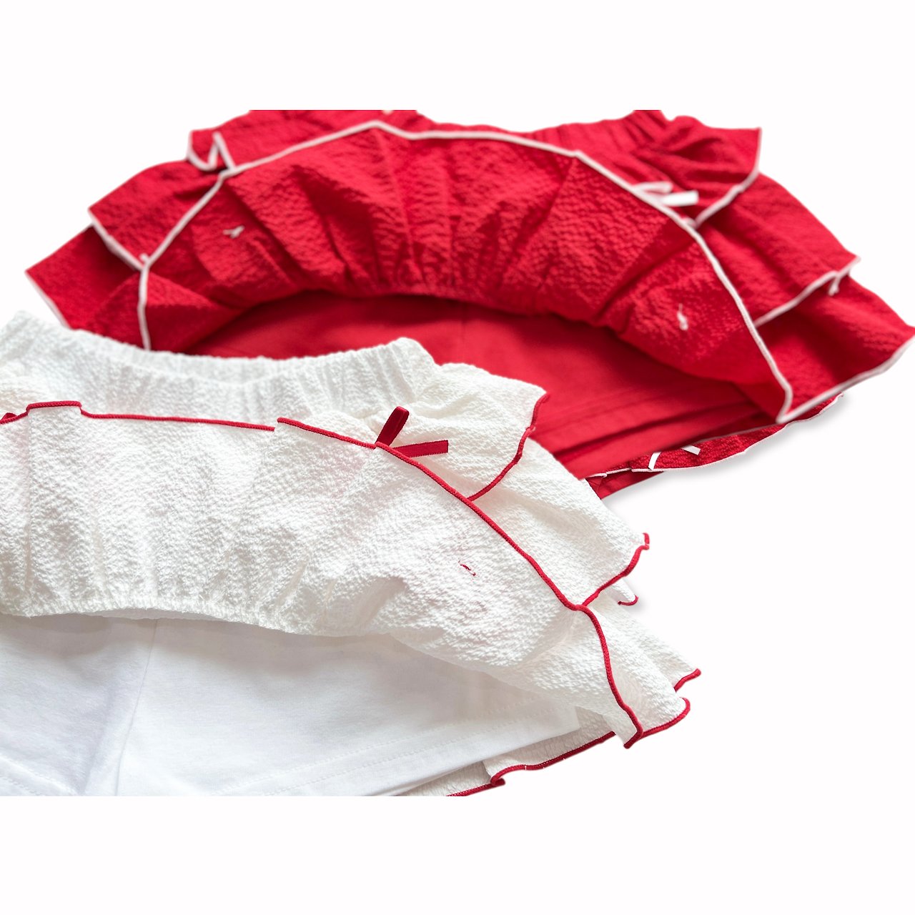 041422蝴蝶結蛋糕褲裙(兩色)