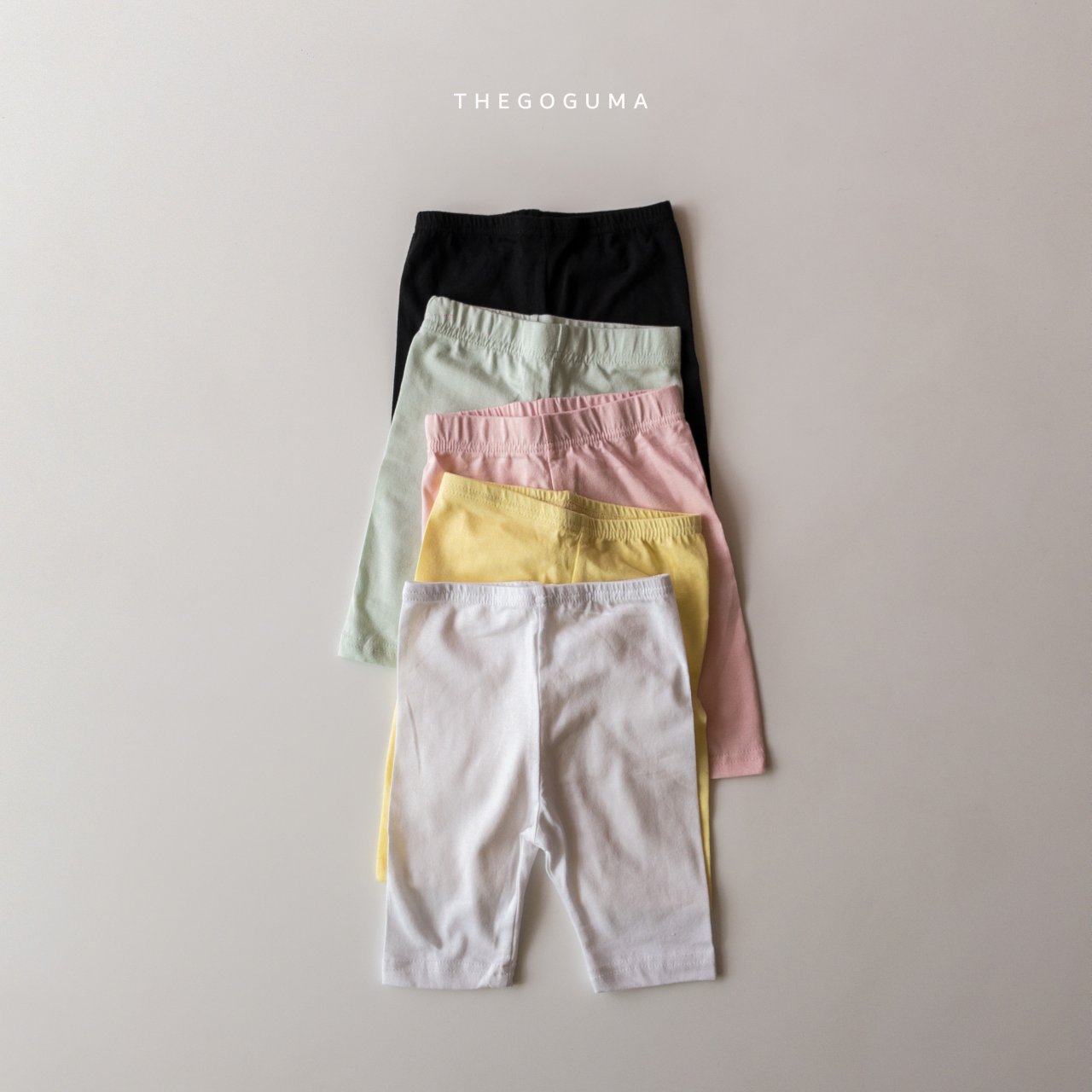 031912素面六分內搭褲(五色)