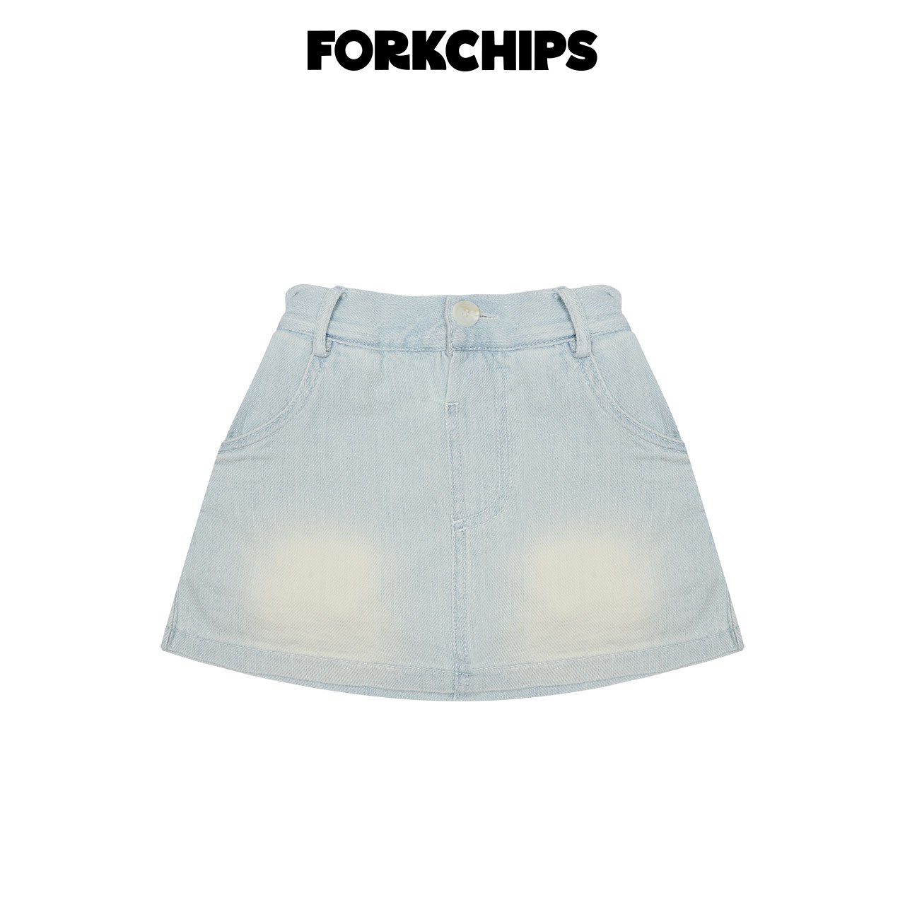 042017牛仔褲裙(兩色)