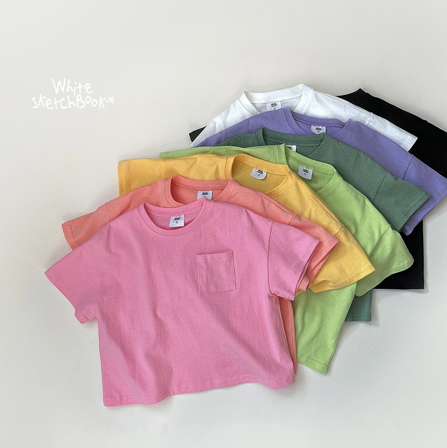 030947素面口袋上衣(八色)