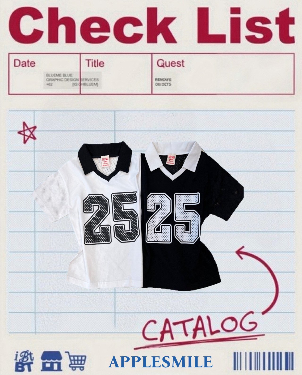 041115數字25翻領上衣(兩色)