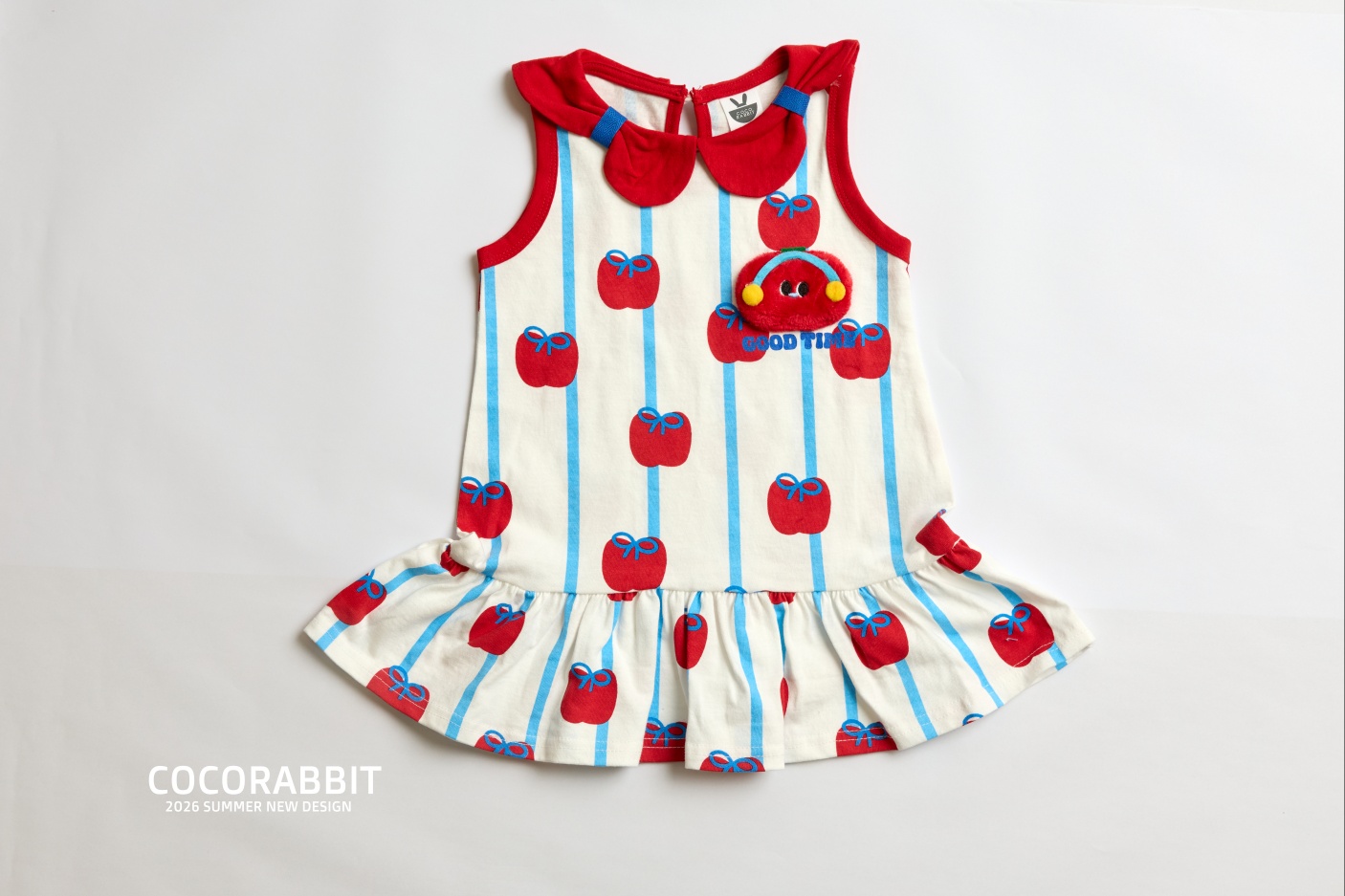 041351蘋果背心裙