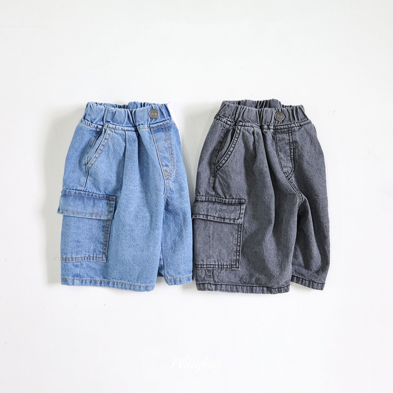 050905口袋牛仔短褲(兩色)
