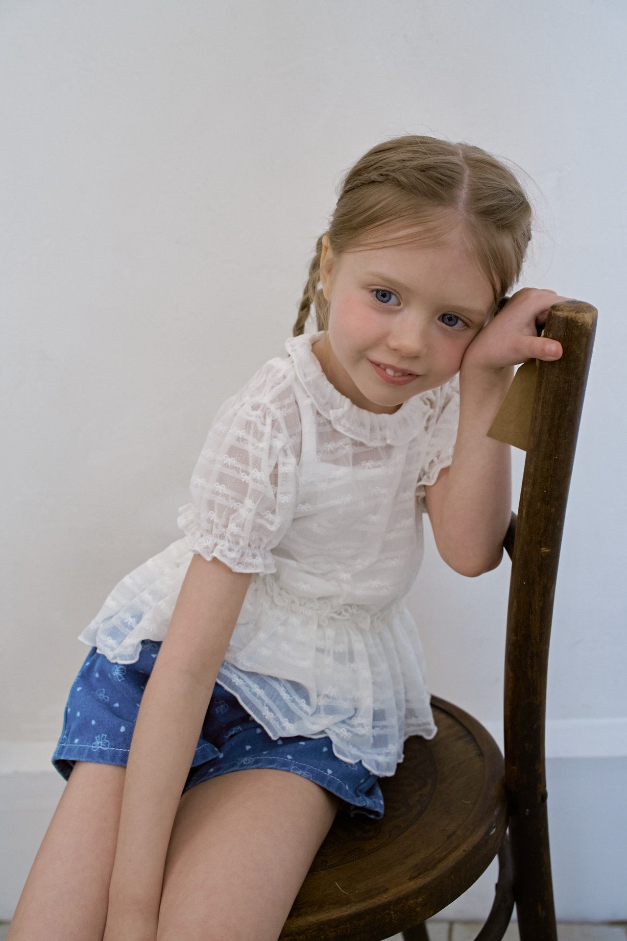 042227浪漫花邊上衣