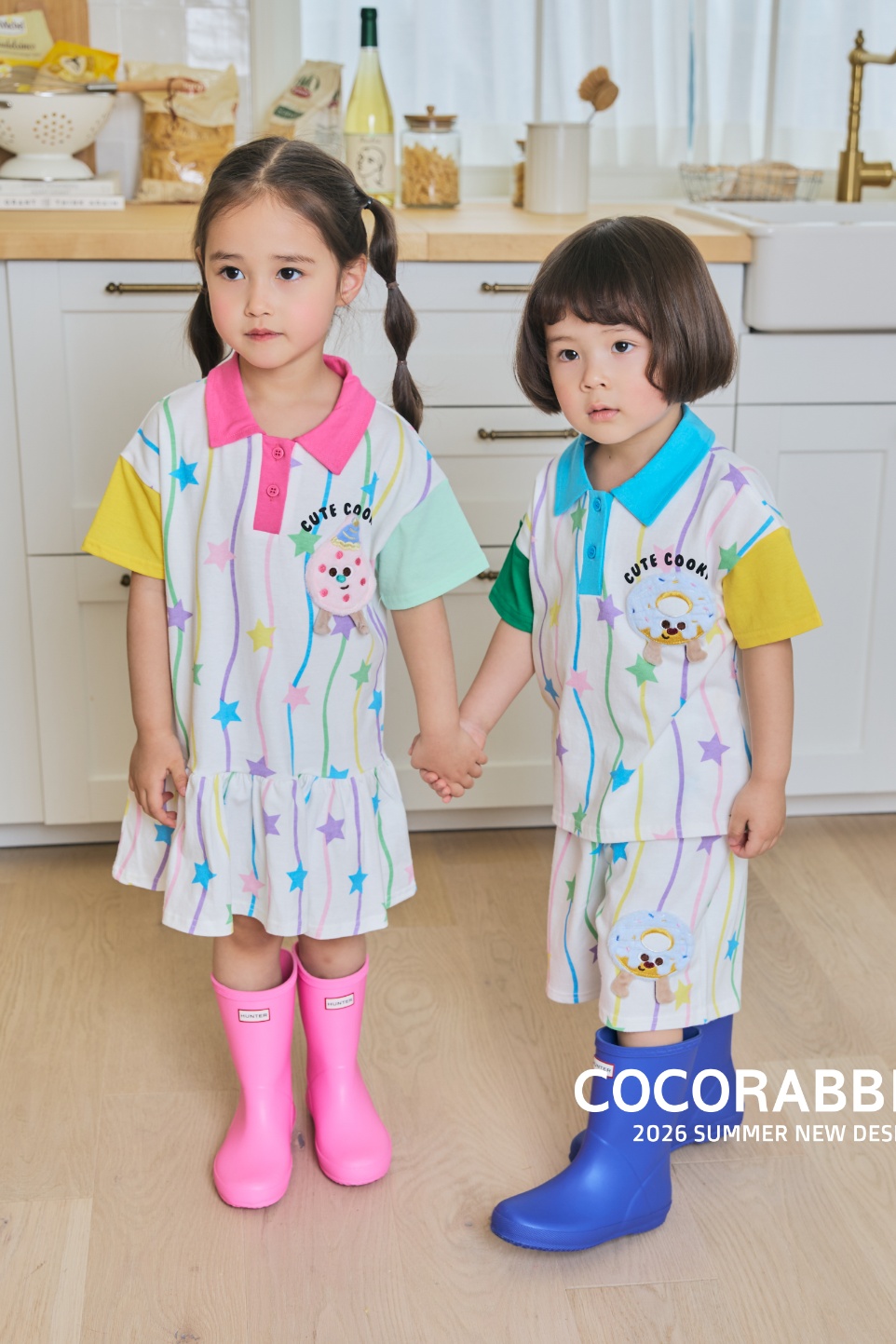 041354翻領連身裙