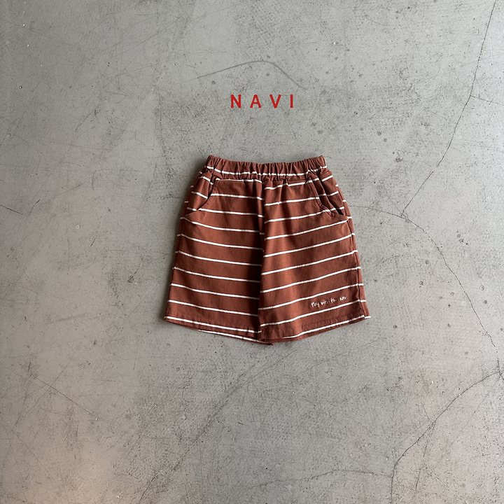 041542條紋短褲(兩色)