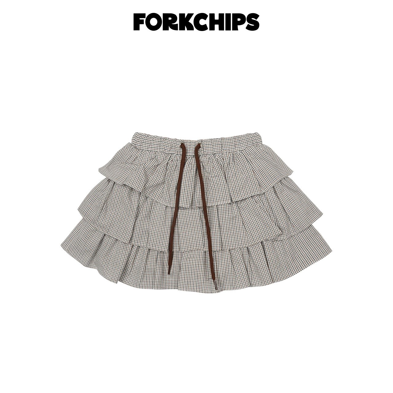 042035格子蛋糕褲裙(兩色)