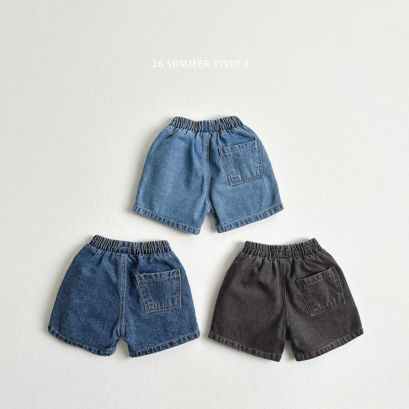 043015牛仔短褲(兩色)