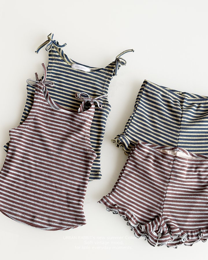 040524條紋套裝(兩色)