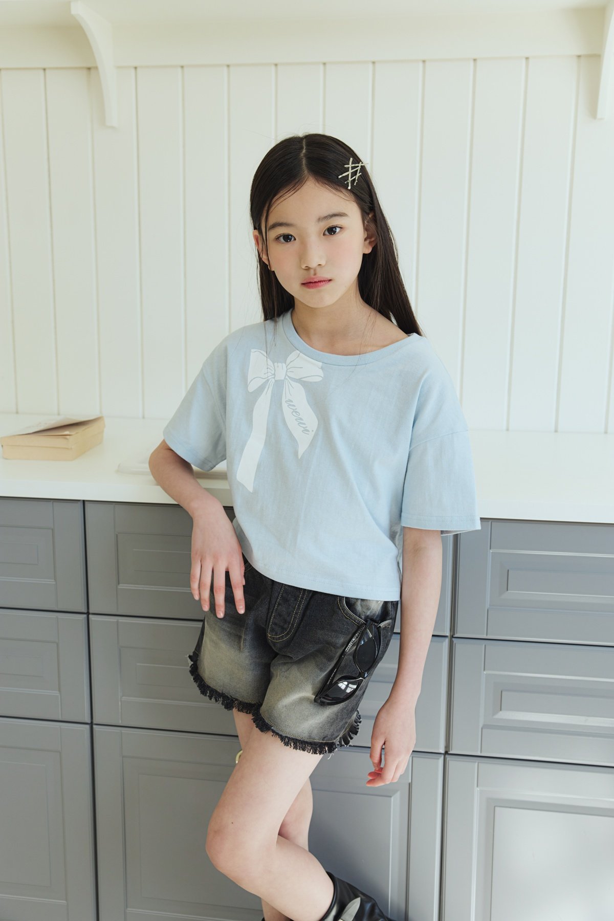 032420蝴蝶結上衣(兩色)