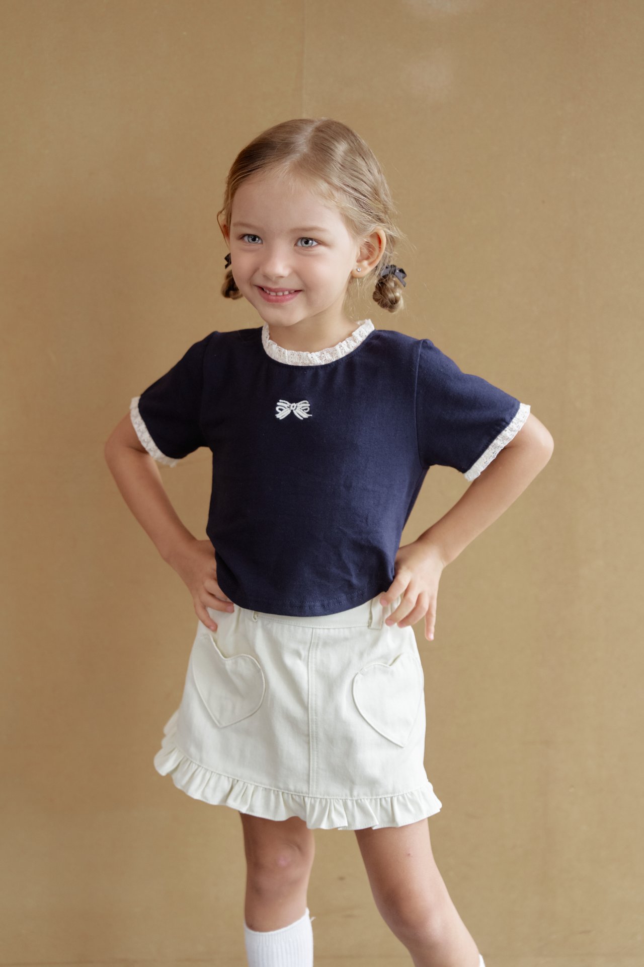 032705蝴蝶結上衣(兩色)