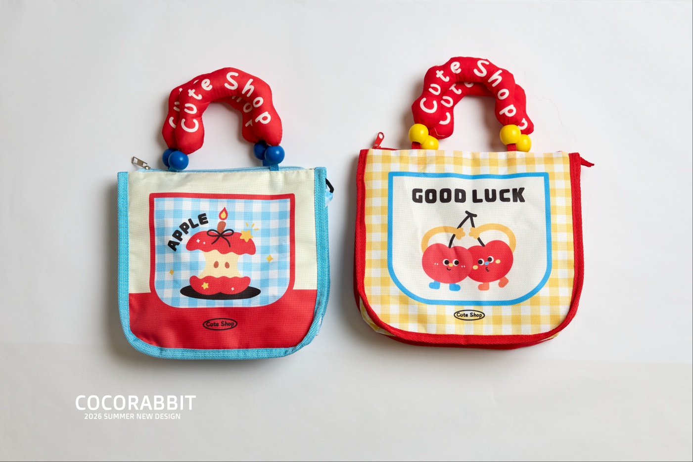 041312蘋果櫻桃手提包(兩色)