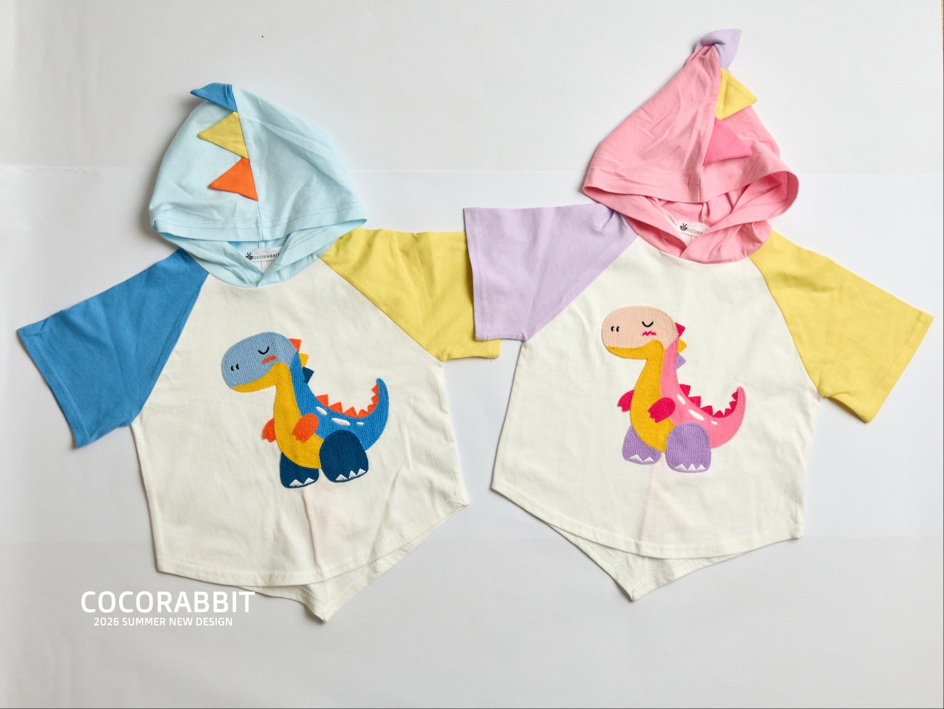 041346連帽恐龍上衣(兩色)