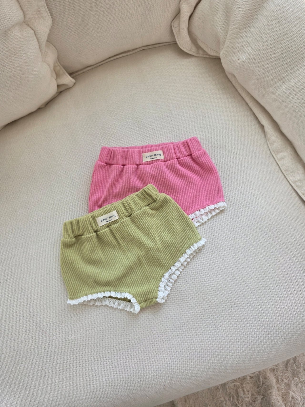 032604花邊短褲(兩色)