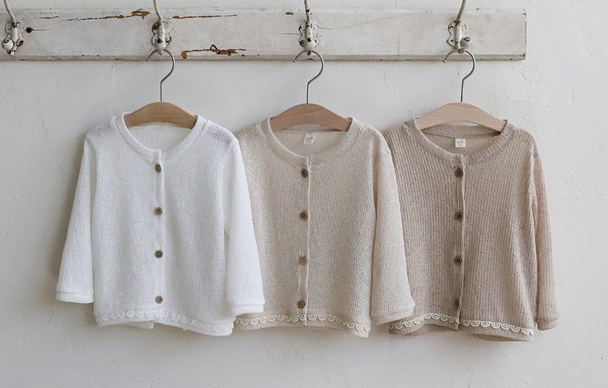 032328下擺花邊外套(三色)