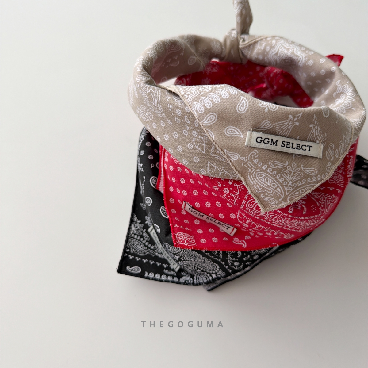 thegoguma08頭巾領巾(三色)