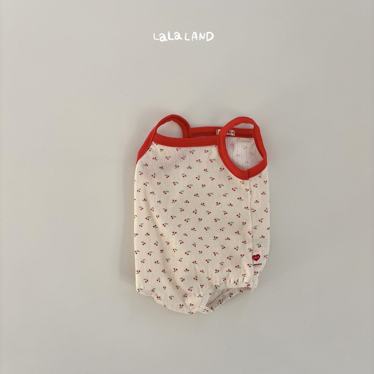 041571幼童櫻桃包屁衣(兩色)