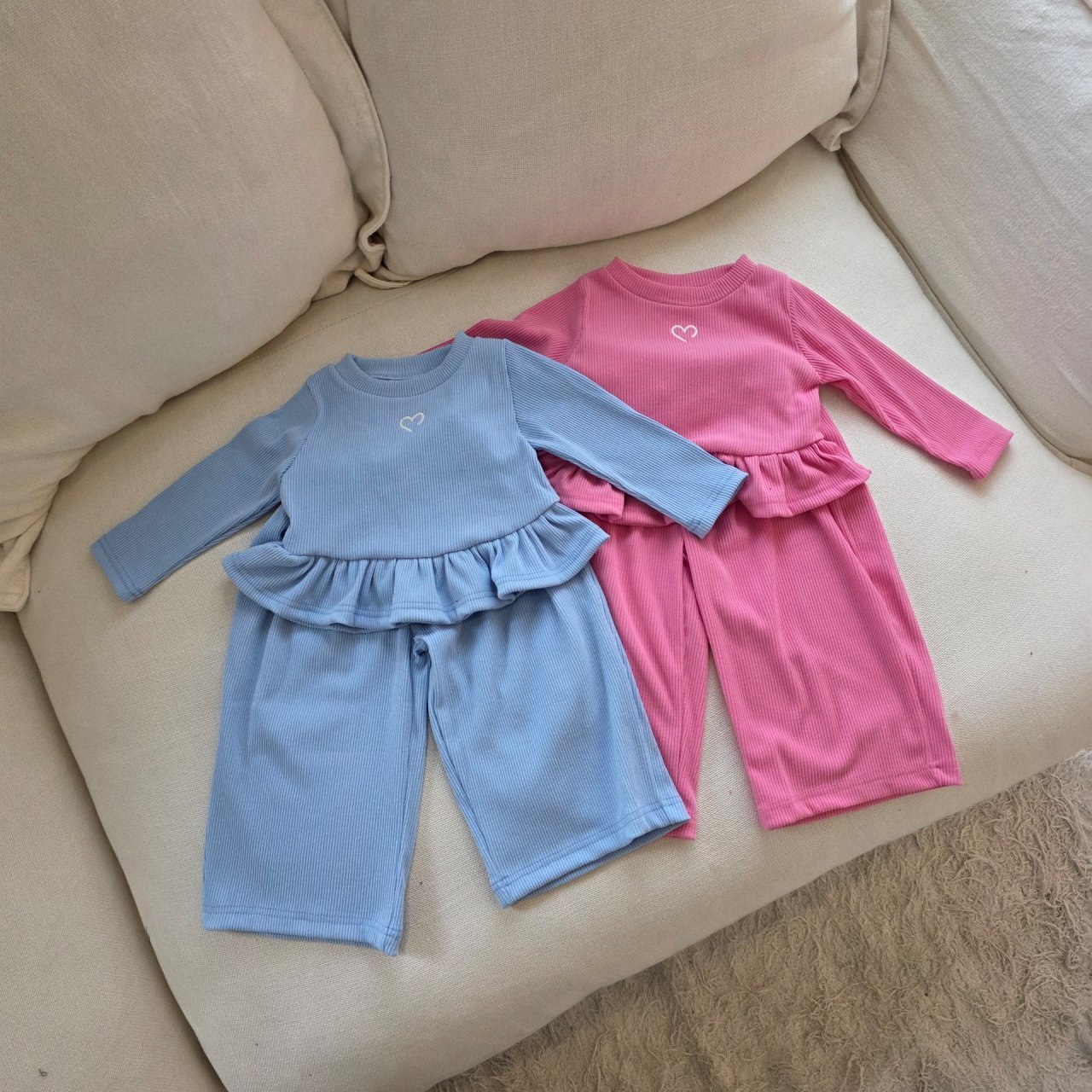 11212花邊造型套裝(兩色)