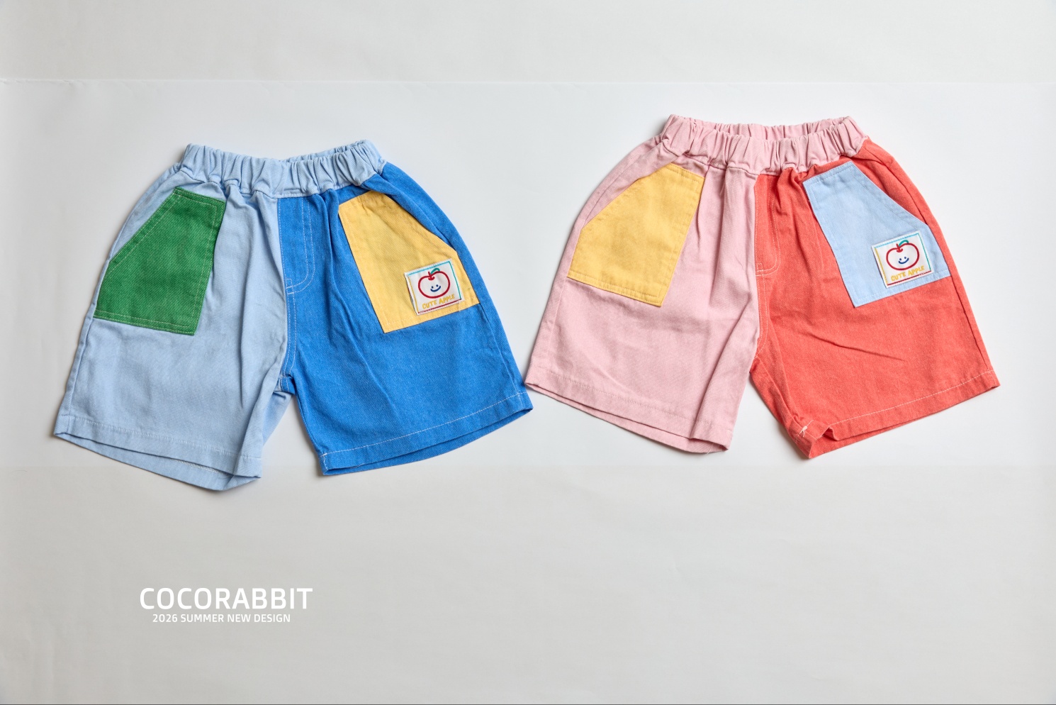 041387彩色短褲(兩色)