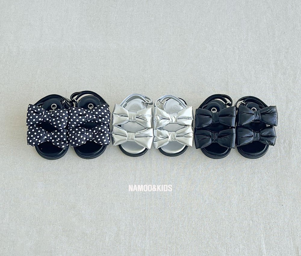 042411蝴蝶結涼鞋(三色)