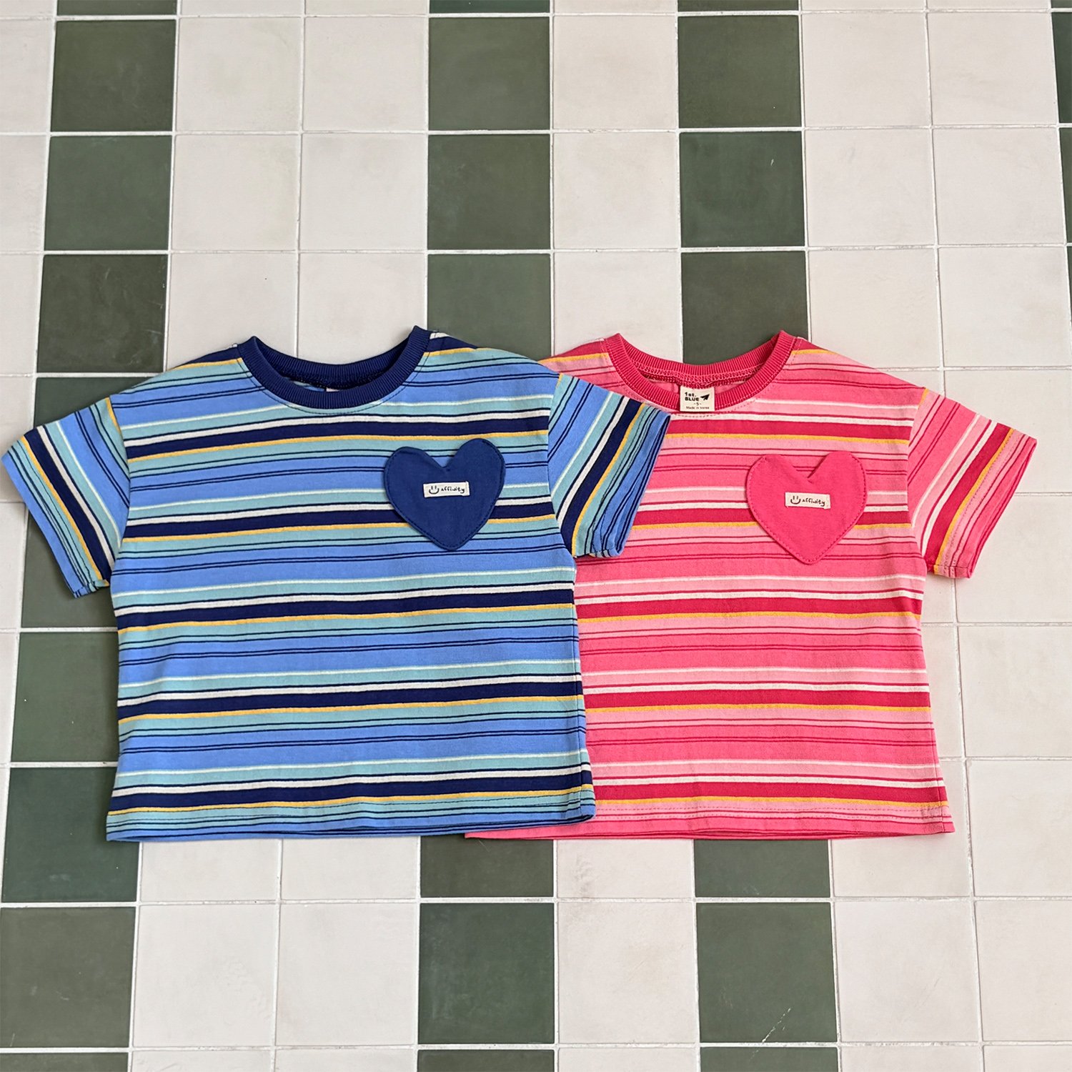 031721愛心條紋上衣(兩色)