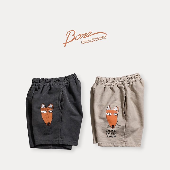 041711狐狸短褲(兩色)