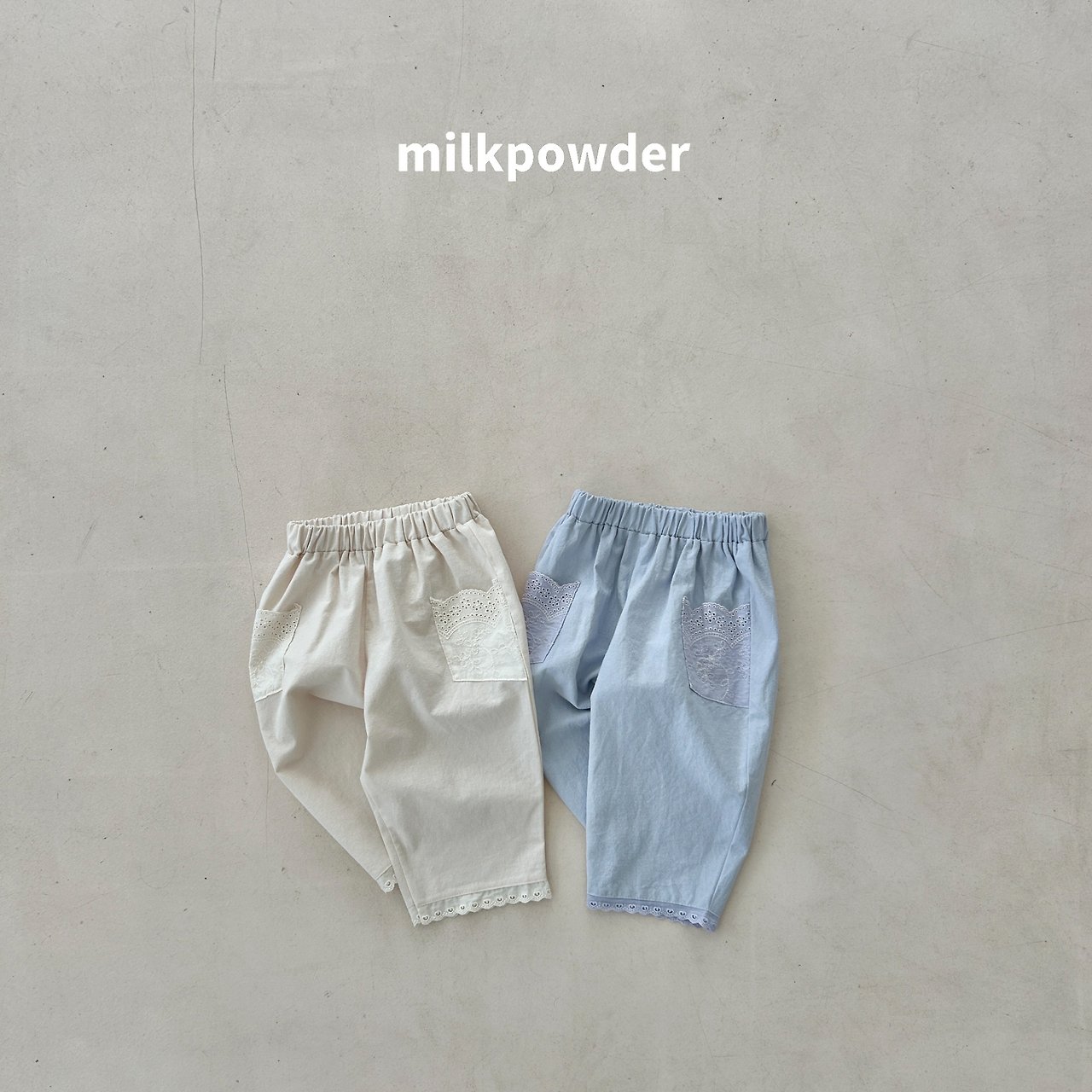 040922下擺花邊褲(兩色) 040922下擺花邊褲(兩色)