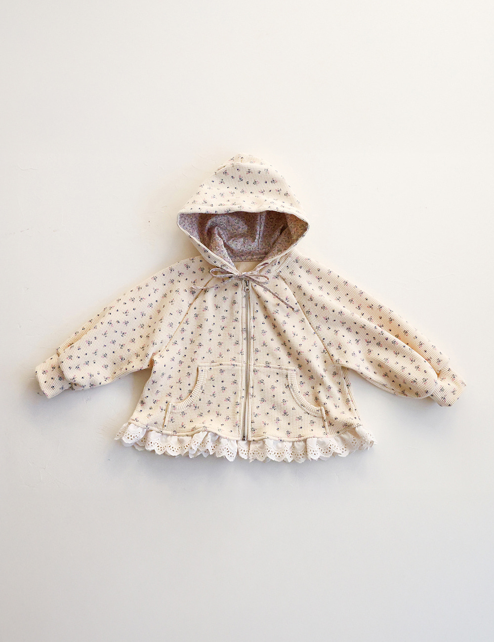 15524花連帽外套A