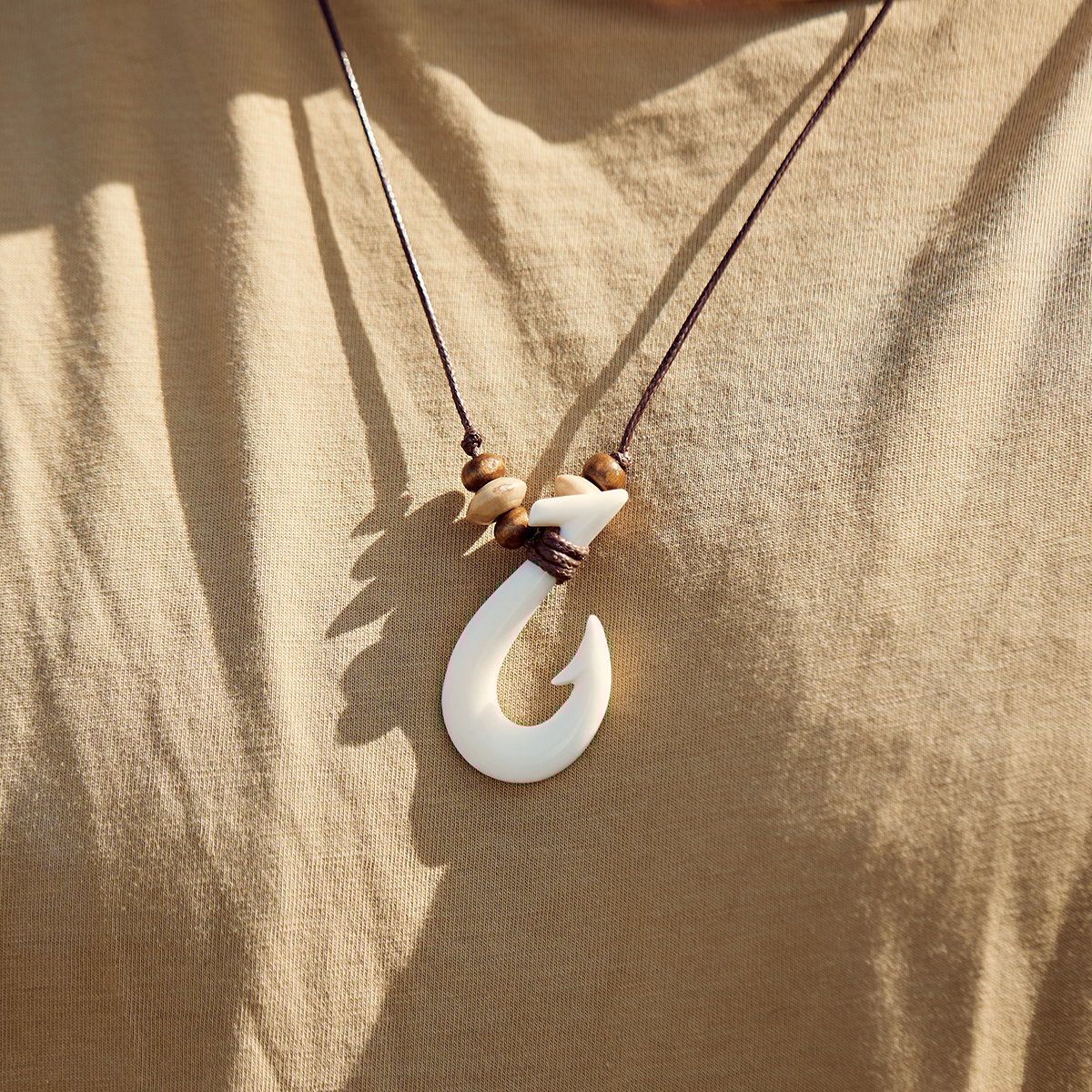 Oya Ocean 經典毛利勾項鍊-半神毛伊的守護(白)