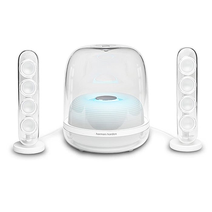 harman/kardon｜SOUNDSTICKS 4 藍牙2.1聲道多媒體水母喇叭-白