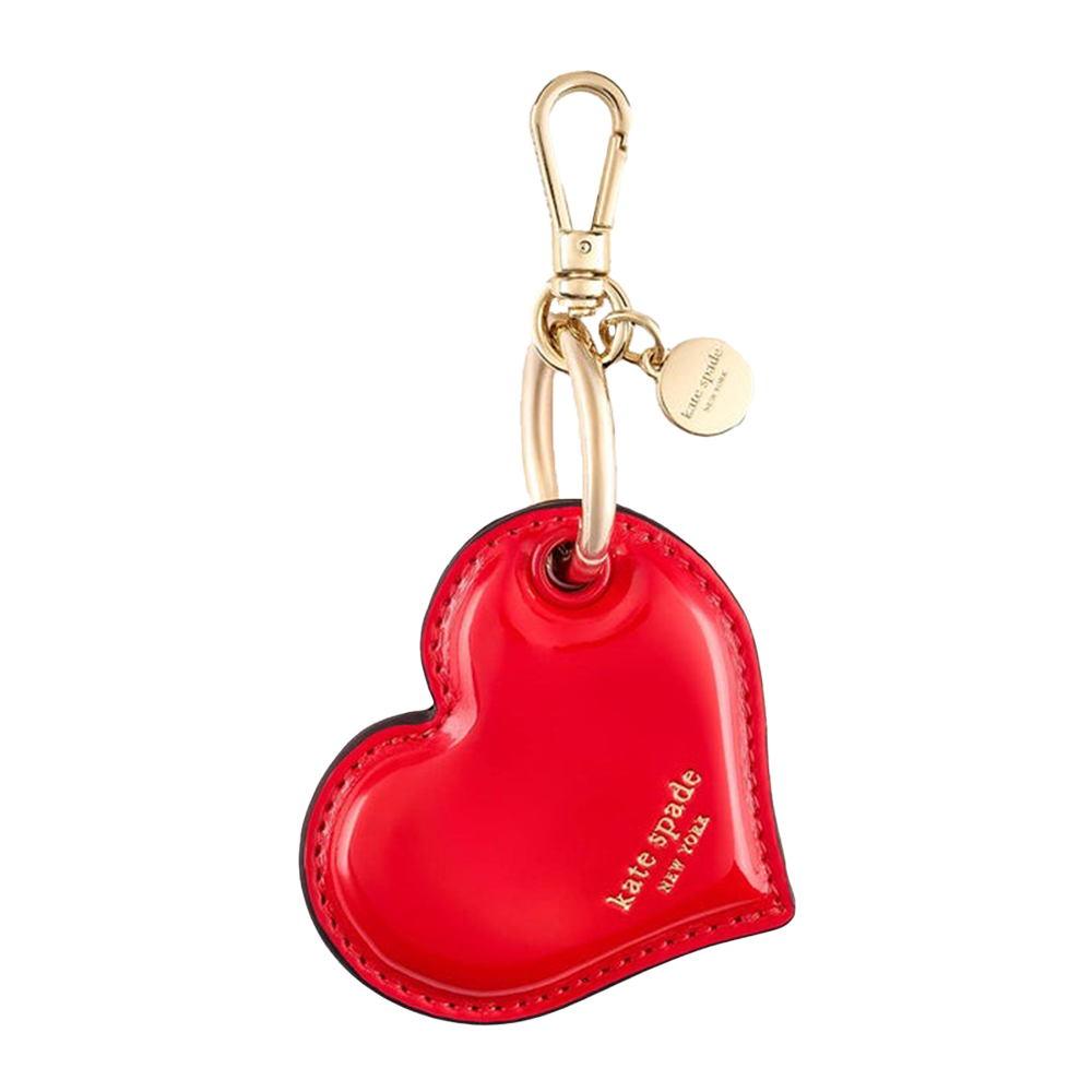 【kate spade】AirTag 保護套 紅色愛心